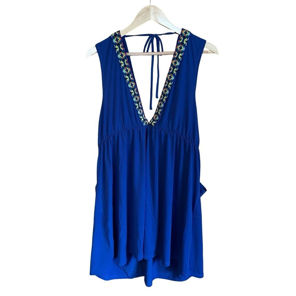 Cacique by Lane Bryant Stretch Swimwear Cover-up Tunic Dress 18/20